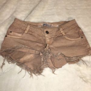 Peach brandy Melville shorts